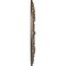 Ekena Millwork Kent Ceiling Medallion (Fits Canopies up to 5"), Hnd-Painted Warm Silver, 18"OD x 3 1/2"ID x 1 1/4"P CM18KEWSS - alternate 2